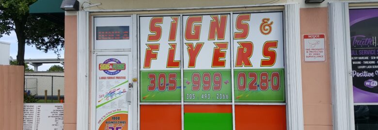 Signs And Flyers Printing