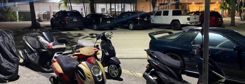 Free Motorcycle Parking Lot
