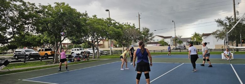 North Trail Volleyball Courts