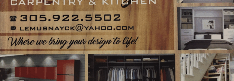 Lemusnay Kitchen, Cabinets & Murphy bed