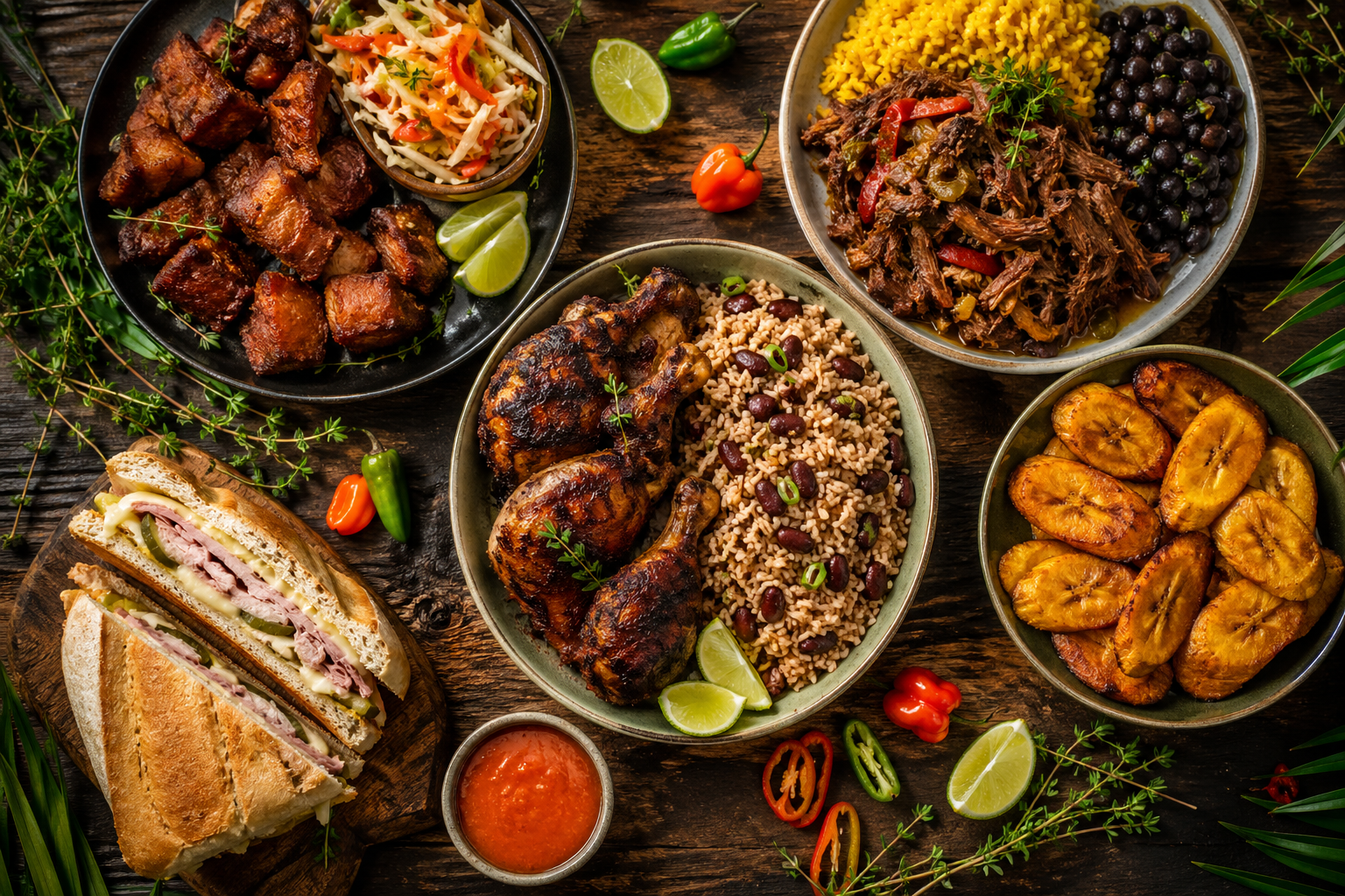 Caribbean food from Miami Gardens restaurants, responding to Time Out's claim that the city has limited dining