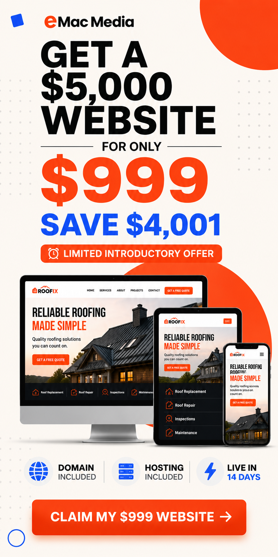 emac media discounted website offer