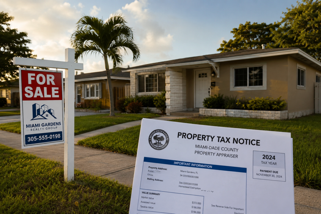 DeSantis Wants to Eliminate Your Property Taxes. Here’s What Nobody Is Telling Miami Gardens Homeowners