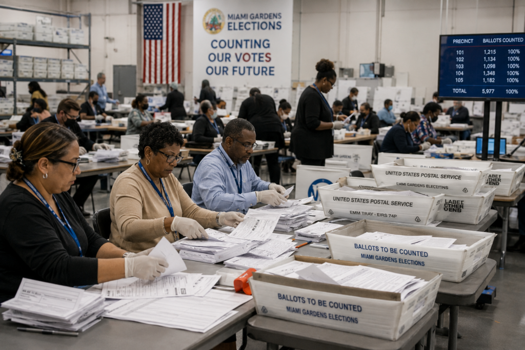 Miami Gardens Has Voted: What Happens Next After the August 18 Election