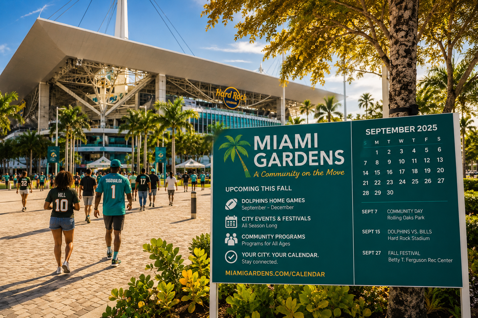 Miami Gardens Stadium Calendar