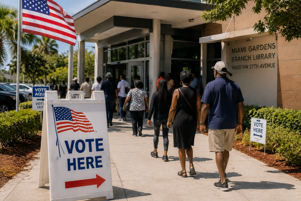 Election Day Is Tomorrow in Miami Gardens: Your Final Voter Checklist for August 18