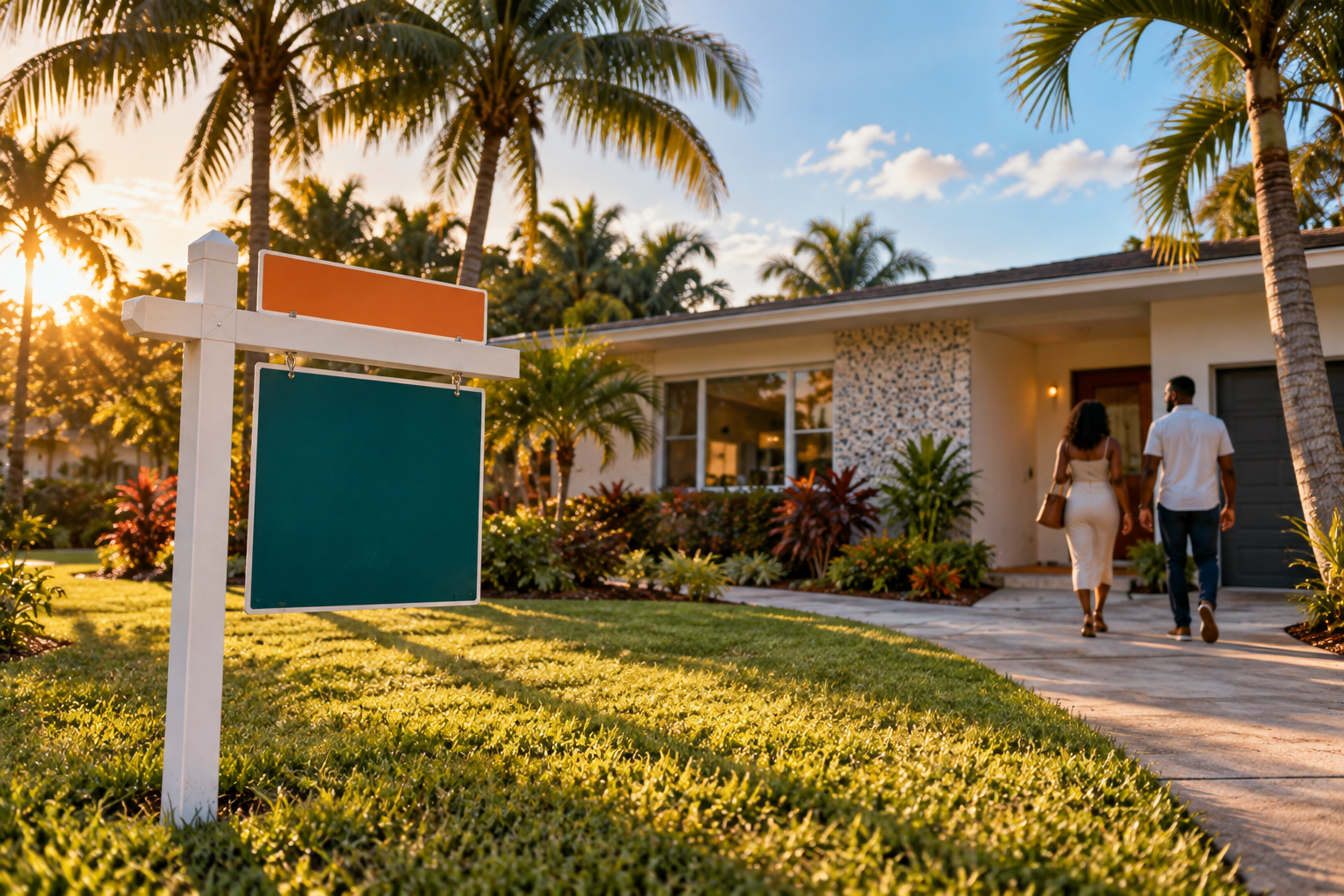Golden Hour Tropical Home Search