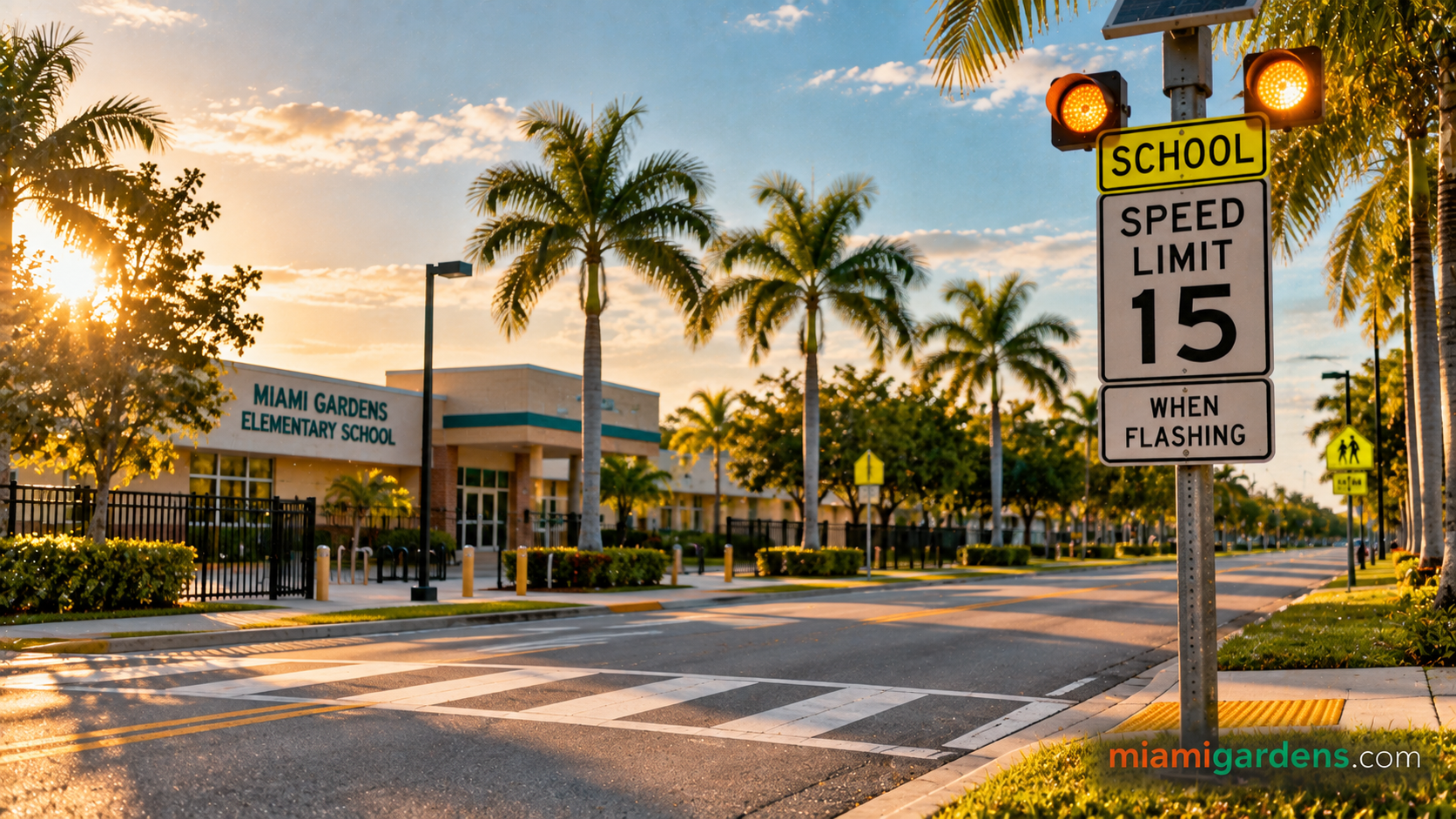 school zone speed cameras miami gardens